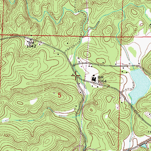 Topographic Map of Idaho (historical), AL