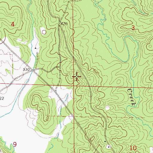Topographic Map of Butlers Mill (historical), AL