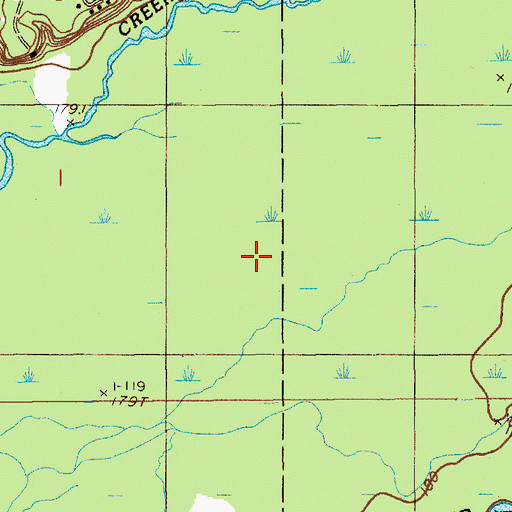 Topographic Map of Muskegon State Game Area, MI