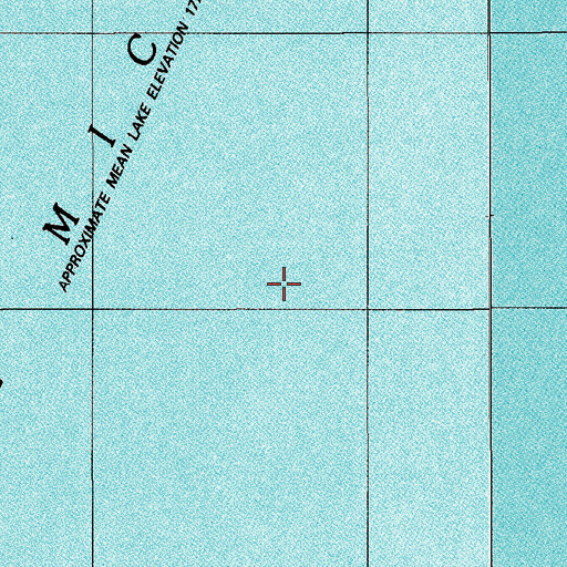 Topographic Map of Ripley Shoal, MI