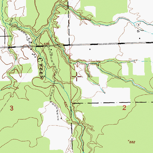 Topographic Map of Chippewa County, MI