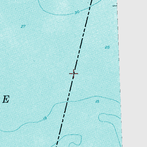 Topographic Map of Lake George, MI