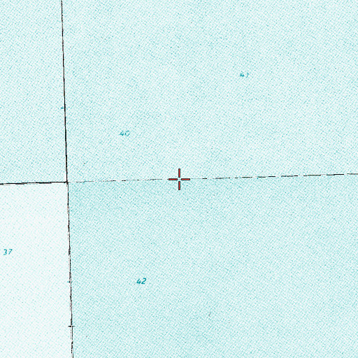 Topographic Map of Saint Martin Bay, MI