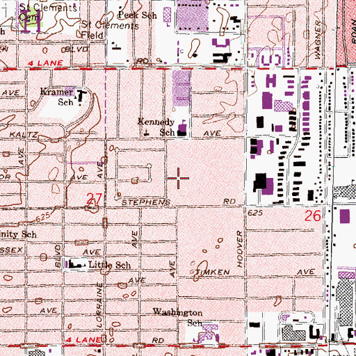 Topographic Map of Acme Heliport, MI