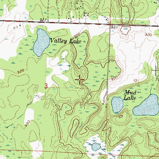 Topographic Map of Junior North Heliport, MI