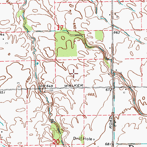 Topographic Map of WFMM-FM (Harbor Beach), MI