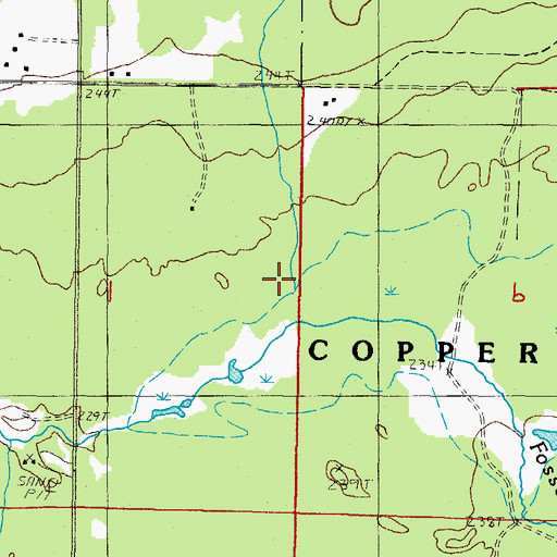 Topographic Map of Township of Arvon, MI