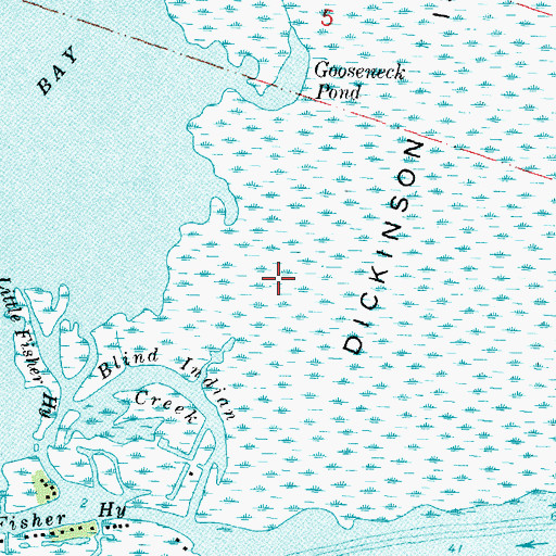 Topographic Map of Township of Clay, MI