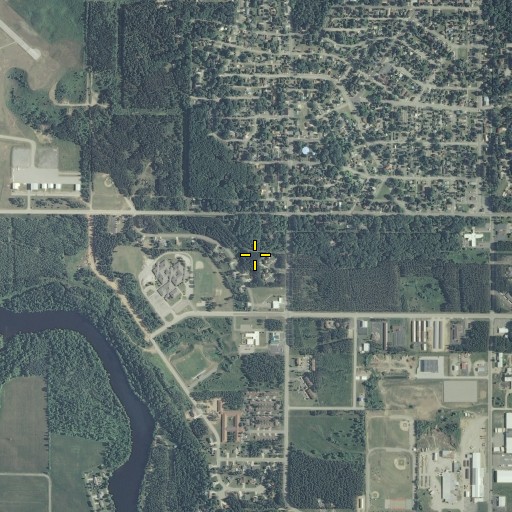 Aerial/Satellite Image of City of Kingsford, MI