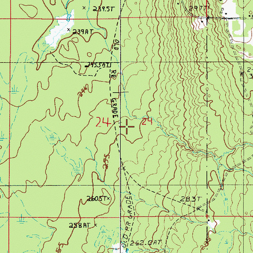 Topographic Map of Township of Onota, MI