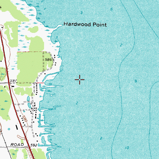 Topographic Map of Township of Rubicon, MI