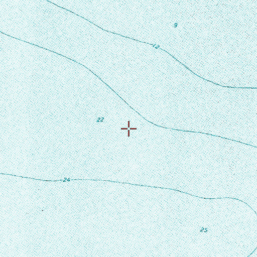 Topographic Map of Township of Sims, MI