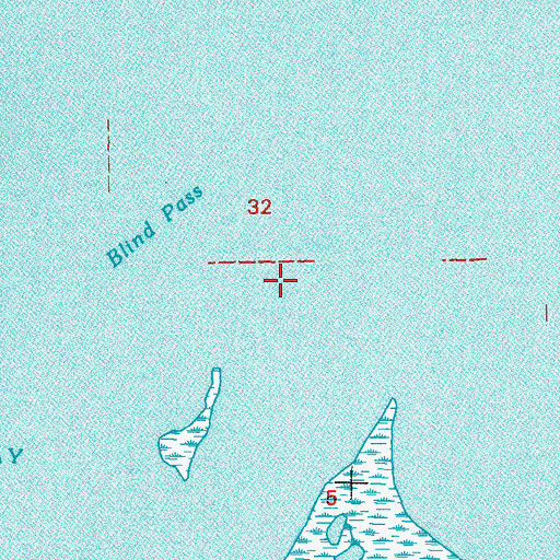 Topographic Map of Ninemile Bayou Light, LA