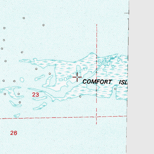 Topographic Map of Old Harry Bayou, LA