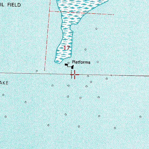 Topographic Map of Point Eloi, LA