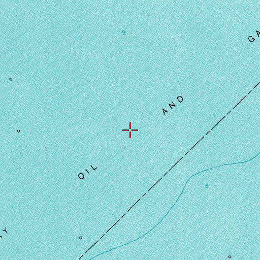 Topographic Map of Vermilion Bay Oil and Gas Field, LA