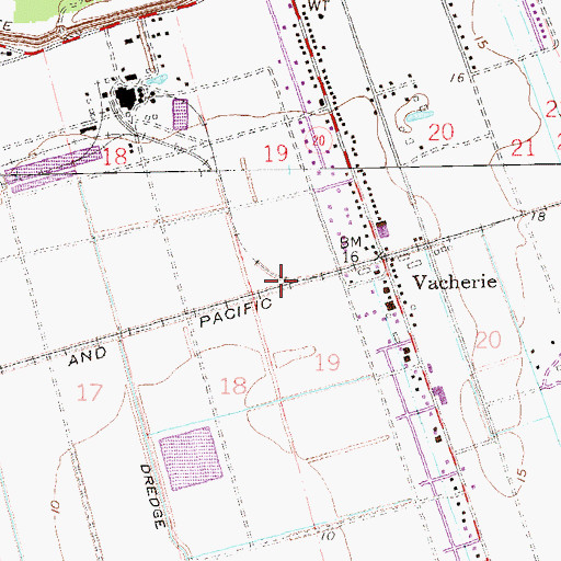 Topographic Map of Armant, LA