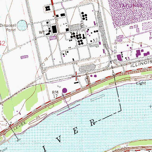 Topographic Map of Sport, LA