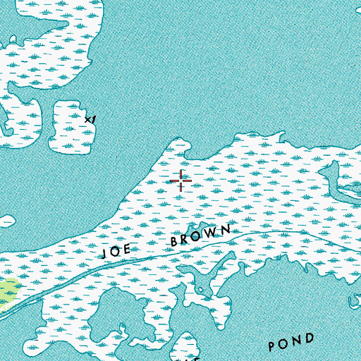 Topographic Map of Adolph Clarks Pond (historical), LA