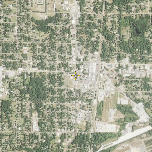 Aerial/Satellite Image of DeRidder, LA