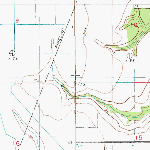 Topographic Map of Lodi (historical), LA