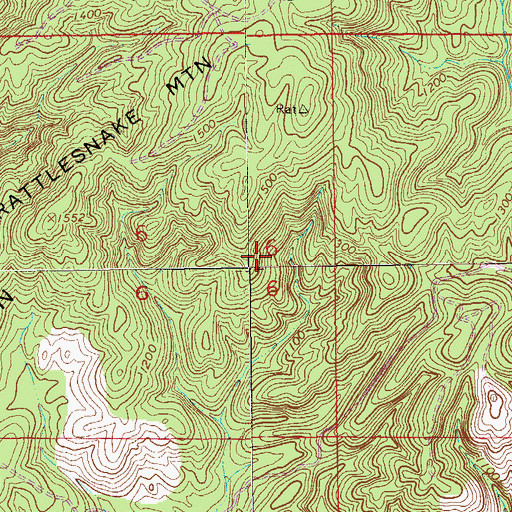Topographic Map of Choccolocco Wildlife Management Area, AL