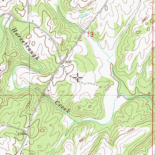 Topographic Map of Jenkins Prospect, AL