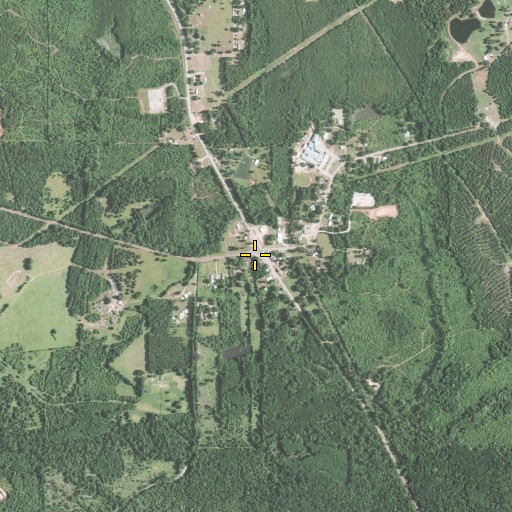 Aerial/Satellite Image of Shongaloo Post Office, LA