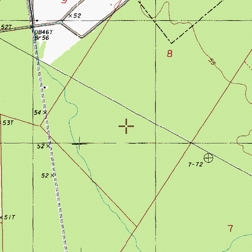 Topographic Map of KFNV-AM (Ferriday), LA