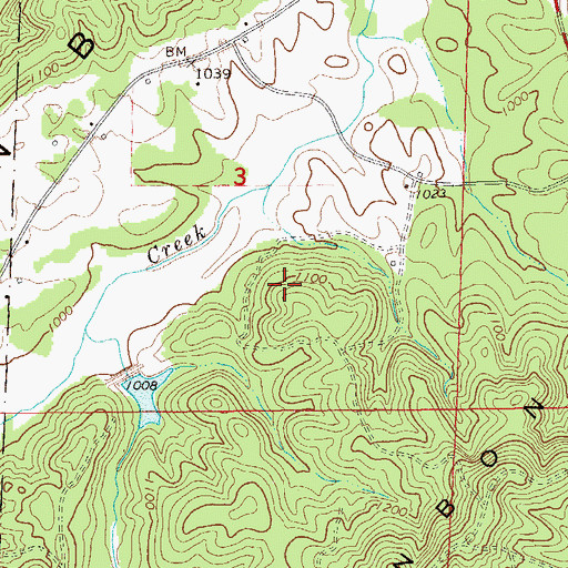 Topographic Map of McKay Prospect, AL