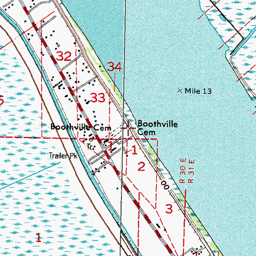 Topographic Map of Air Logistics Heliport, LA