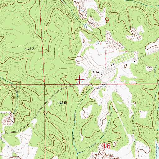 Topographic Map of Holy Tabernacle Church, AL