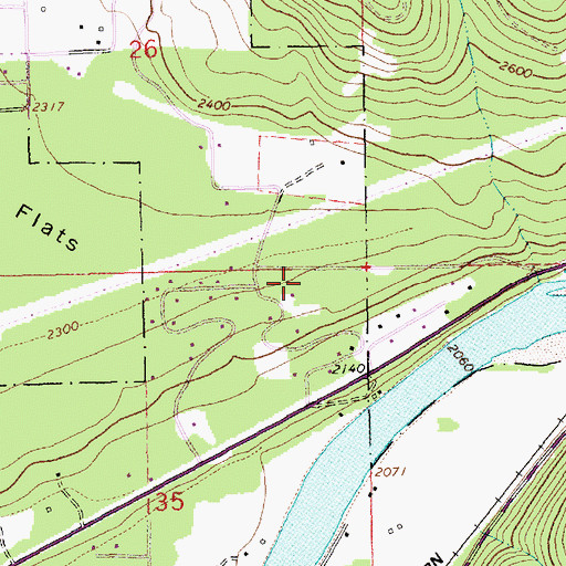 Topographic Map of 31N31W35AAC___ Well, MT