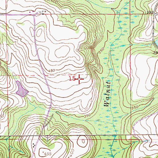 Topographic Map of Starling Cemetery, AL