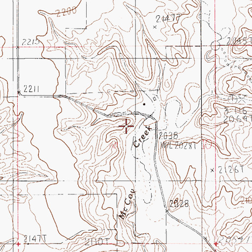 Topographic Map of 35N54E10ACCA01 Spring, MT