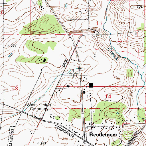 Topographic Map of Pacific Plastic Pipe (historical), OR
