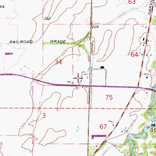 Topographic Map of Ehlen-Van Waters and Rogers, OR