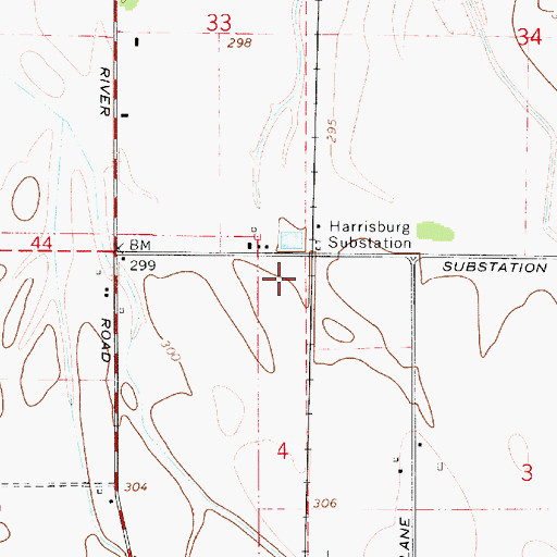 Topographic Map of Timber Incorporated Spur (historical), OR