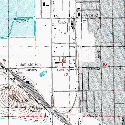 Topographic Map of South Klamath (historical), OR