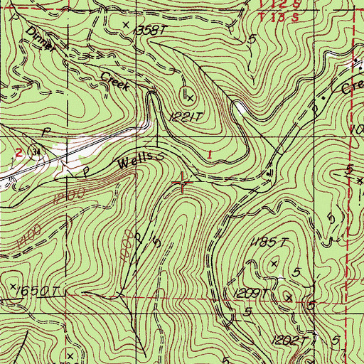 Topographic Map of Schreiber Lodge Boy Scout Camp, OR