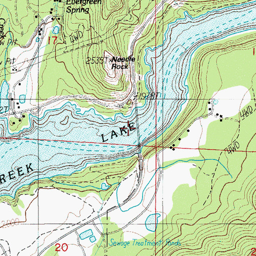Topographic Map of Peyton Bridge, OR