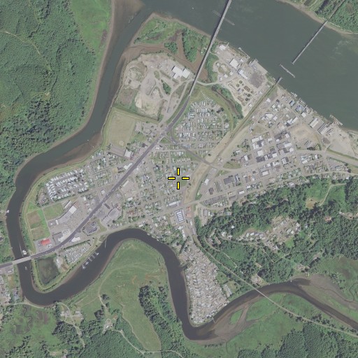 Aerial/Satellite Image of Triangle Park, OR