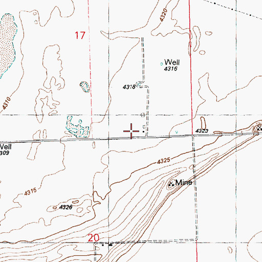 Topographic Map of Morehouse Ranch, OR