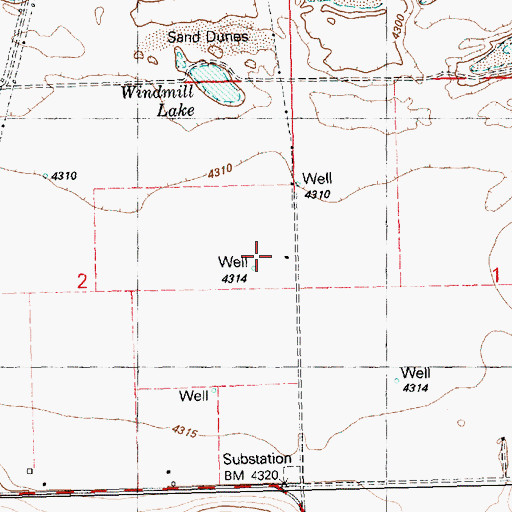 Topographic Map of Owen Pitcher Ranch, OR