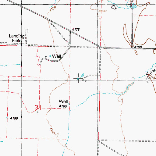 Topographic Map of Grove Place, OR