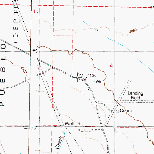 Topographic Map of Outerkirk Ranch, OR