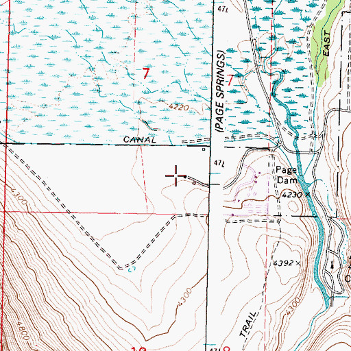 Topographic Map of Jack Fine Place, OR