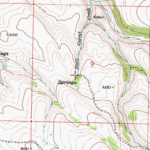 Topographic Map of Starbuck Homestead, OR