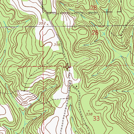 Topographic Map of Rocky Hill Church (historical), AL