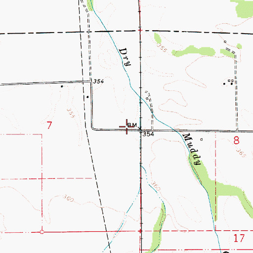 Topographic Map of Wilkins (historical), OR